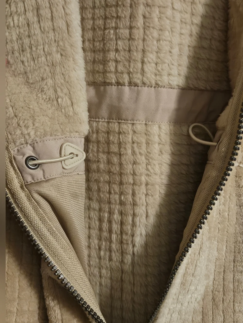 Free Country Grid Butter Pile Anorak Jacket